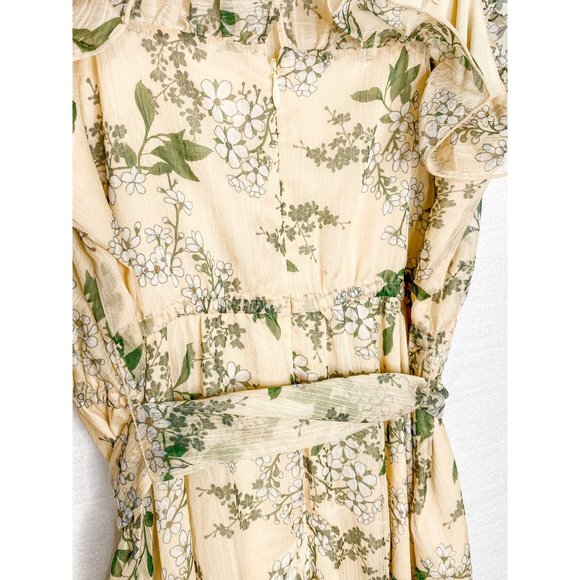 NWT Keepsake Women's Luscious Floral Ruffed Dress - Picture 13 of 14